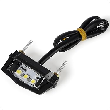 Plaque Phare Ktm Led U00c9clairage De La Plaque D'immatriculation LED Chrome Eclairage Plaque Immatriculation