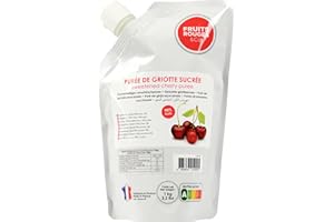 Purée de fruits - Griotte 1kg - FRUITS ROUGES & Co.