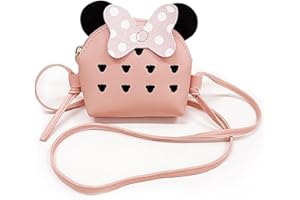 VOLOGLE Borsetta Bambina, Borsa a Tracolla per Ragazze, Principessa Borsa per Bambina,alla Moda, Mini Piacevole Borsa a Tracolla, Borse a Mano e a Spalla Piccola Ragazza Compleanno Natale Idea Regalo