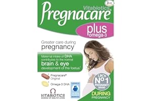 Vitabiotics Pregnacare Multivitamin Plus Omega-3-60 Tablets (Pack of Three)