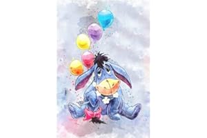 MMDBD 5D DIY Diamond Painting Kit Completo, Pittura Diamante 5d Fai da Te, Strass Ricamo a Punto Croce Pittura di Diamanti con Numeri, Decorazione per Casa Pareti - orso