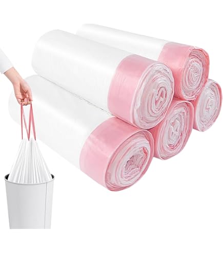 Sacchi Spazzatura 60 Litri - Sacchetti Pattumiera Con Manici - Buste Nere Spazza - Foto 2