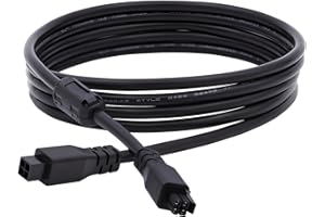 LANKEGU Cavo di prolunga AMS Lite da 78,74 pollici, 4 pin, per Bambu Lab A1, cavo di prolunga in rame ad alta purezza, con filtro ad anello magnetico, solo per stampanti A1, A1 Mini 3D