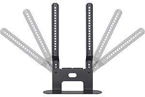 PureMounts PM-SOM-080 para Montaje Directo en TV, Compatible con la Barra de Sonido SONOS Beam, Carga útil: 5 kg, Negro