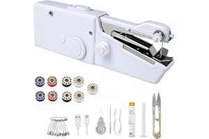 GENERIC Portable Hand Sewing Machines for Beginners, for Home & Travel Quick Sewing Clothing, Kids Cloth