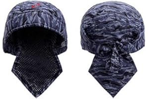 Courti Soldador de tapa de soldadura de algodón soldador sombrero protector ignífugo casco de algodón, gorro bufanda soldador ignífugo de algodón casco de alta confiabilidad