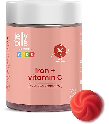 Jelly Pills Kids Gummies 810 Mg Magnesium Citrate And Vitamin B6 Kids - 70 Vegan Berry Flavor Gummies - No Added Sugars - Reduces Fatigue And Tiredness - 90mg Magnesium - View #3