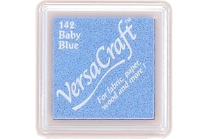Tsukineko VKSML142 Versacraft Small Ink Pads Small Ink Pad, Baby Blue
