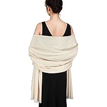 SWAT PANY Pashmina wintersjaal, grote sjaal voor dames, wikkelstola, voor avondjurk, warme sjaals, ceremonie, 3, One Size (Fabrikant maat:ONESIZE