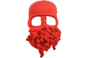 MEDIFIER Stylish Unisex Knit Octopus Beanie Windproof Ski Mask Hat Cap Keep Face Warm