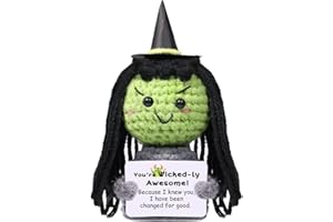 AICase Wicked Merch Wicked Witch of the West Crochet Funny Positive Wicked Gifts Emotional Support Nuggets Gifts Handmade Cheer Inspirational Gifts for Women/Mon Men Birthday_01
