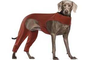 Hjyokuso Traje Recuperación Perro, Recovery Sleeve, Quirúrgico, Body Postoperatorio, Alternativa Al Collar Isabelino, Protector De Codo para Perros