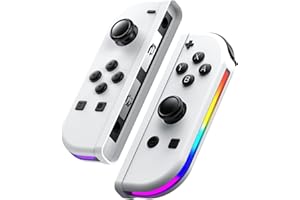 CSWXIO Mandos for Nintendo Switch, Mandos Switch Controlador Compatibile con Dual Vibración Función/Gyro Axis