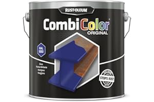 RUST-OLEUM 7328.2.5 Combicolor Original, Superior Metal Protection, Direct To Rust, Ultramarine blue -RAL 5002