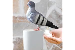 DigScape Pigeon Automatic Induction Foam Hand Washer, Touchless Automatic Soap Dispenser, Foam Soap Dispenser, Bathroom Accessories (Grey)