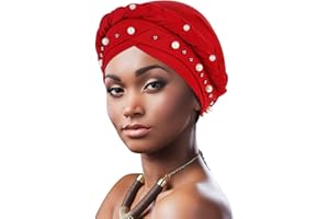 DRESHOW Chapeaux d'hiver pour Femmes Balaclava Knit Beanie Skull Cap avec Cordon de Serrage Chapeau écharpe à Capuche