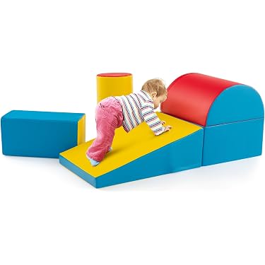 Lot de 2 grands blocs en mousse blanc