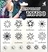 Sun Totem Water Transfer Flash Fake Temporary Tattoo Stickers Tattoos Makeup