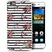 Produktbild Zanasta Designs Schutzhülle Huawei G Play Hülle Silikon Case Cover Slim Silikonhülle mit Motiv Rosen Streifen