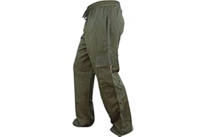 SHOPOHOLIC FASHION Unisexe Multicolore Rayures Wideleg Sidepocket Hippie Pantalon