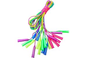 STOBOK 10pcs Kids Jump Rope Set Jump Ropes Adjustable Plastic Handle Skip Rope Jumping Rope for Kids