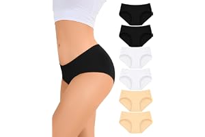 ANSUKOO Trosor Dam Flerpack Bomull,Bikini Underwear,Trosor Dam Underkläder