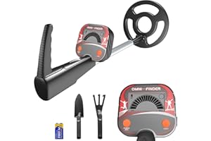 AECHO Detecteur de Metaux Enfants, Détecteur de Métaux Léger Métaux Réglable avec Écran LCD et Son, Detecteur Metaux avec Bobine Étanche pour Enfants et débutants