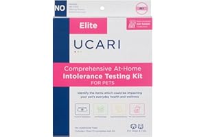 UCARI Pet Sensitivity & Intolerance Test Kit for Dogs & Cats | 1000+ Environmental & Pet Food Intolerance Screening | | 4 Tests in 1 | Non-Invasive Bioresonance Home Health Testing Kits, Fast Results