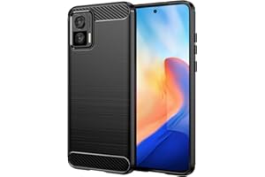 TailTech Etui na telefon Motorola Edge 30 Neo, [czarne] etui na telefon z TPU ze szczotkowanym paskiem z ochroną przed wstrząsami, kompatybilne z Moto Edge 30 Neo