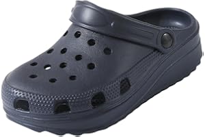 R-ISLAND Zuecos Plataformas para Mujer,Adulto,Hecho con EVA,Ligeras,Genial para Playa,Casa Exterior y Interior.