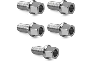 ROBUST CAR PARTS Robusto bullone per dadi ruota standard, 17 mm, M14 x 1,5, 27 mm, per Audi A2 A3 A4 TT Seat Ibiza Leon Skoda Fabia Octavia Superb Volkswagen Arteon Caddy Golf Polo Tiguan Touran T-Roc 8D0601139A