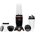Pigeon By Stovekraft Nutri Mixer | Grinder Juicer Blender Smoothie Maker All-in-1 Machine | 400 Watt | 3 Jars- Multiuse Jar 500ml, Dry Grind 300ml, 1 Sipper, 1 Cap, 1 Strainer |2 Blades|1Year Warranty