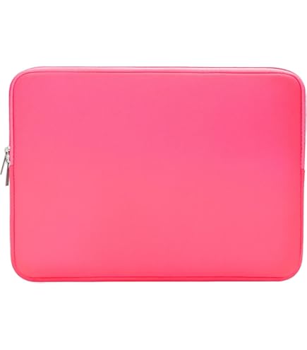Custodia Per Laptop 14 Pollici - Sleeve Protettiva Imbottita - Rosa - Foto 4