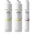 iSpring F3-RO500AK 1 Year Replacement Filter Pack for RO500 Series Tankless Reverse Osmosis Water Filtration System