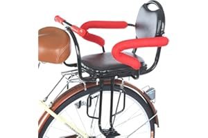 Kindersitz Fahrrad Hinten Montierter,Kinderfahrradsitz für Alle Arten Von FahrräDern mit Lenker Kindersitz Von 2 Bis 8 Jahren