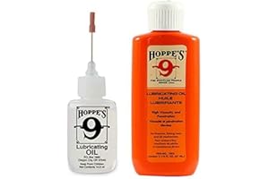 Hoppe's Oil Combo Pack - No. 9 Precision Bundled with 2-1/4 oz Refill