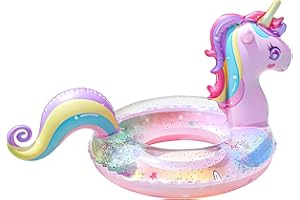 ACTOYS Flotador Niño, Flotador Niña, Flotador Unicornio, Flotador Flamenco, Flotador Sirena, Hinchables para Piscina, Flamenco Hinchable, Flotador Piscina, Playas