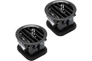 MangWany 2pacs 13417363 Bocchette aria Copertura di sfiato dell'aria condizionata per Opel Adam 2013-, Corsa D 07-15 bocchetta ventilazione griglia ventilazione 13180765 13180868