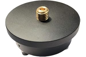 MOUNTLASER Adaptateur Fixe, Adaptateur Base Tribrach pour Montage GPS, Prisme Rétro et Cible