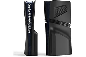 Plaques P5 Pro séparées pour l'édition Disque, Coques innoAura P5 Pro avec aérations et Filtre Anti-poussière, Protection Anti-Rayures et Anti-poussière pour P5 Pro Disc Edition (Noir)