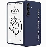 URUCHI Samsung A36 / A56 ile Uyumlu Kılıf, İ&ccedil;i Kadife Kaplamalı İnce Sıvı Silikon Kapalı Kamera Tam Koruma Yumuşak Silikon Ka