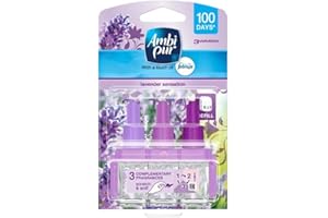 Ambi Pur 3Volution wkład wtykowy, podwójne opakowanie lawendowe Sensation 40 ml