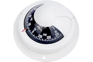 GATE 14 Brújula Náutica para Embarcación de Precisión Carcasa Antirreflectante
