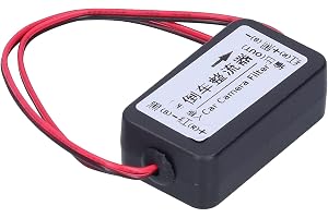 Säkerhetskopieringslikriktare, 12V DC Bilens Bakre Kamera, Strömreläkondensatorfilter, Omvänd Kameralikriktare