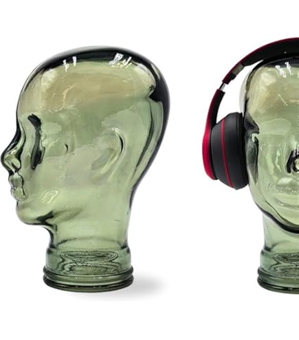 Viste-lo Dekorativer Schädel Aus Recyceltem Glas - Stylischer Display