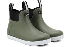 SOWDUS Gummistiefel Herren, Original Anti-Rutsch Bequem Atmungsaktiv Gummi Kurz Halbhoch Stiefeletten Chelsea-Stiefel, Boots Stiefel Gummischuhe Schuhe Wasserdicht Arbeitsstiefel Regenschuhe