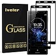 iVoler [2 Pack] Pellicola Vetro Temperato per Sony Xperia XZ2 Compact, [Copertura Completa] Pellicola Protettiva Protezione p
