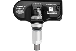 CDWTPS 56053031AD Tire Pressure Sensor,Tire Pressure Monitoring System(TPMS) Sensor 433MHz Replacement for Chrysler Dodge Jeep(1-Pack)