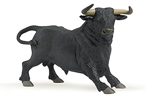 Papo-Papo-PAP51050-Toro Farmyard Friends Toro andalusiano figurina, Multicolore, 51050