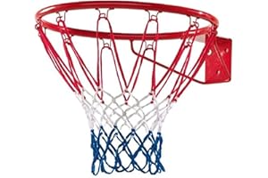 SPORT1 ONE THE SPORT MAKER Sport1 Canestro Regolamentare Basket Ring Rosso 46cm